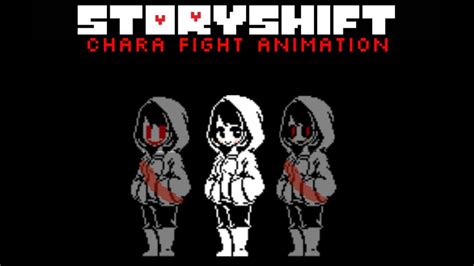 Storyshift Chara Fight Animation Phase 1 3 Credits In Description Youtube