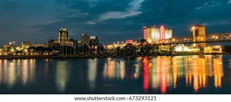 Shreveport Louisiana Skyline Stock Photo Edit Now 673293121