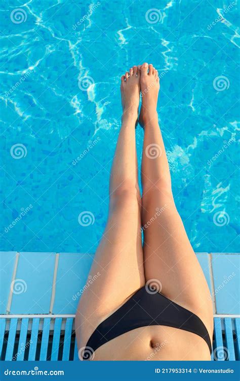 765 Sexy Female Legs Swimming Pool Photos Free And Royalty Free Stock