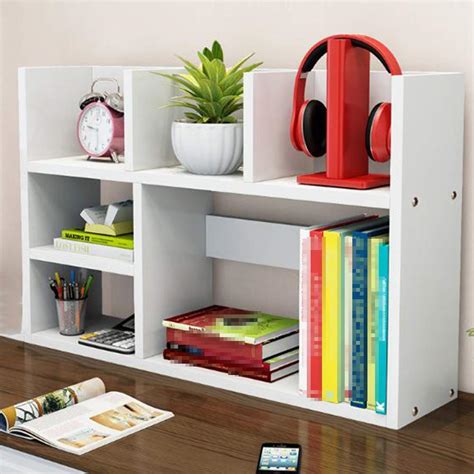 Buy Osha Simple And Modern Desktop Wooden Bookshelf Student Desk Dorm