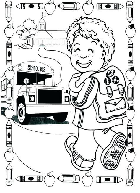 Welcome To Preschool Coloring Pages At Free