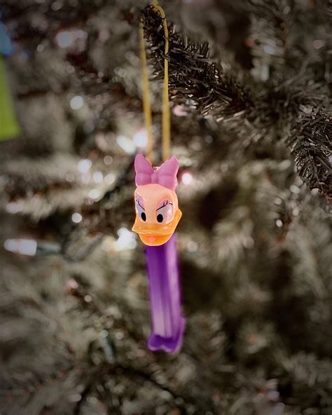 Vintage Daisy Duck Pez Dispenser Holiday Ornament Etsy