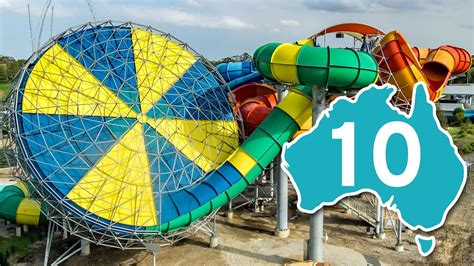 Top 10 Most Extreme Water Slides In Australia Youtube