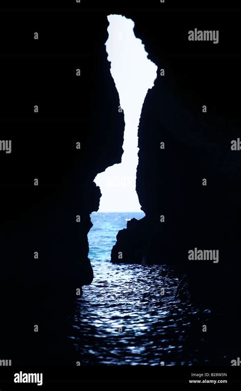 Sea Caves Of Malta Stock Photo Alamy