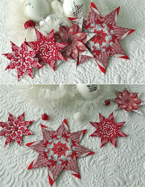 Christmas Quilt Patterns Fabric Christmas Ornaments Christmas Quilt