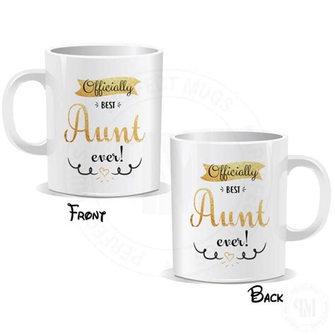 Officially Best Aunt Ever Mug
