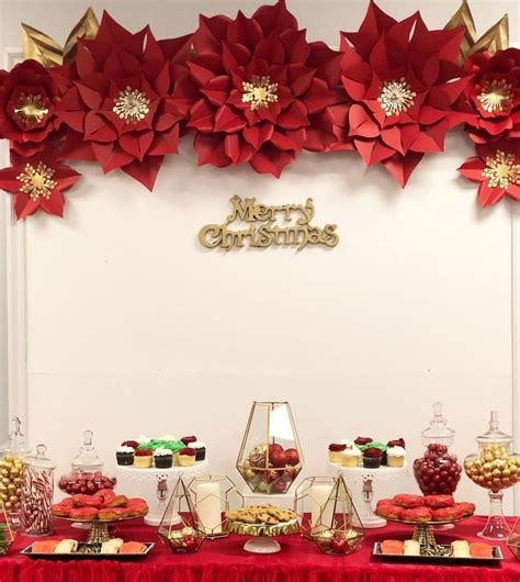 Elegant Christmas Party Decoration Ideas 23 In 2020 Christmas Party