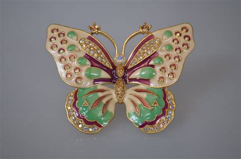 Butterfly Pin Brooch Kjl Kenneth Jay Lane Jewelry