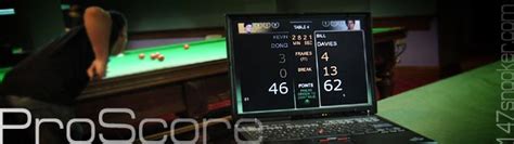 Digital Snooker Scoreboard Dss Home Page