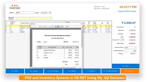 Pos And Inventory Management System In Vbnet And Mysql Database Vb