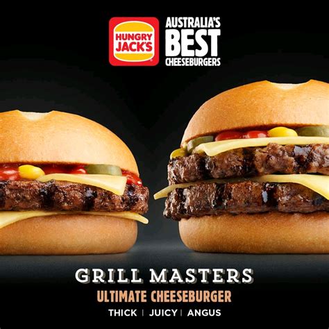 News Hungry Jack S Grill Masters Ultimate Cheeseburger Frugal Feeds