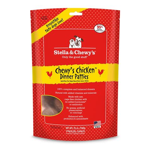 stella and chewy s fd chicken patties 25oz