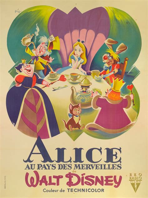 Vintage Alice In Wonderland Poster