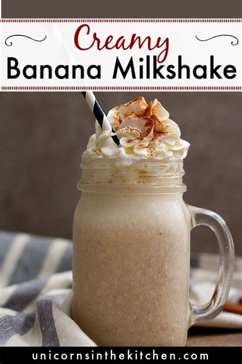 This Is The Best Ever Banana Milkshake Recipe Made With Ice Cream This Tasty Shake Is Perfect