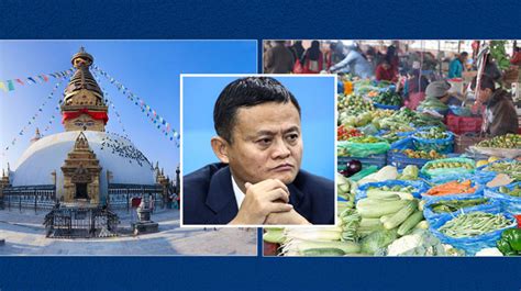Jack Ma Visits Kalimati Vegetable Market And Swayambhunath