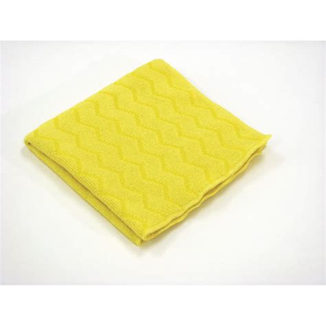 Yellow Standard Microfiber Cloth 16x16 Q610 Yel