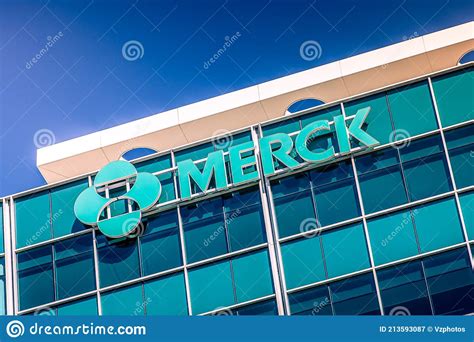 Merck And Co Company Research Laboratories Editorial Photography Image