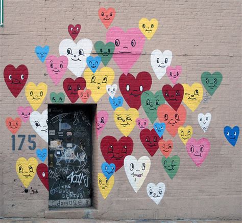 Heart Art Incorporating Street Art Into Your Home Stencil 1