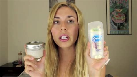 How To Make Natural Homemade Deodorant Youtube