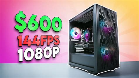 Best 600 Gaming Pc Build Youtube