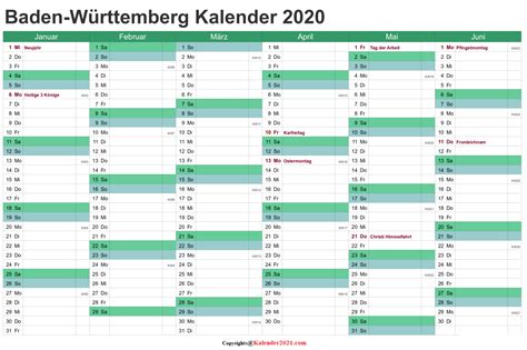 Zu wählen sind mindestens 120 abgeordnete. 2020 Sommerferien Schulferien Kalender Baden-Württemberg PDF | Druckbarer 2021 Kalender