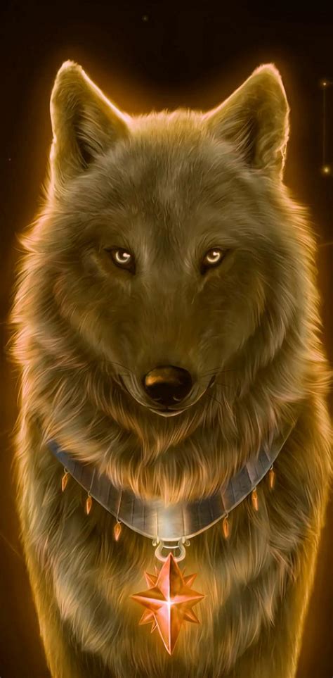 Yellow Wolf Wallpaper By Queensha 8f4c Free On Zedge™