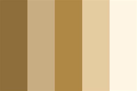 Wncf Golds And Tans Color Palette
