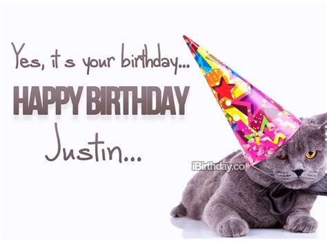 , here is the list of some coolest happy birthday memes. HAPPY BIRTHDAY JUSTIN - MEMES, WISHES AND QUOTES