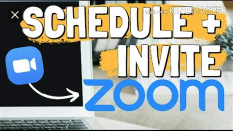 How To Create Zoom Meeting Schedule And Invitation Youtube