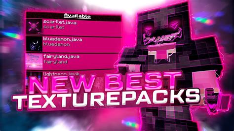 Top 5 New Best Texture Packs For Pvp And Crystal Pvp 116 120 Youtube