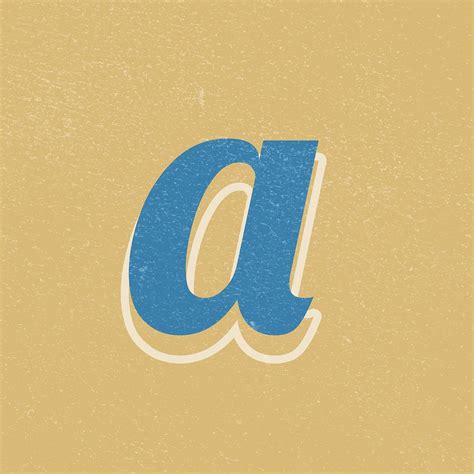 Letter A Psd Alphabet Lettering Free Psd Rawpixel