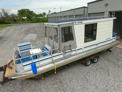 Pontoon Houseboat Yacht For Sale 33 Aqua Chalet 1990 Fgi