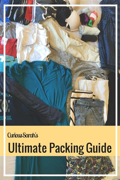 Ultimate Packing Guide With Detailed Checklist Stay Happy And Healthy