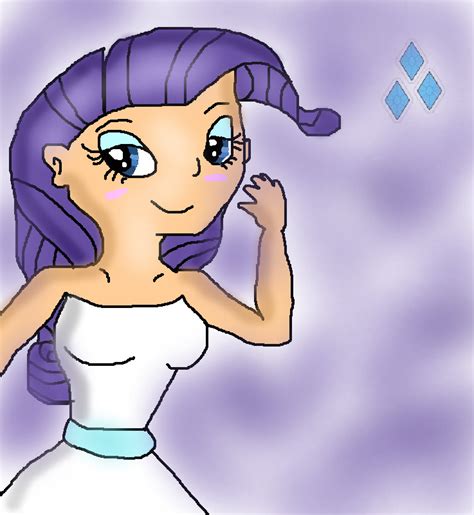 Mlp As Humans Rarity By Tay Sea On Deviantart