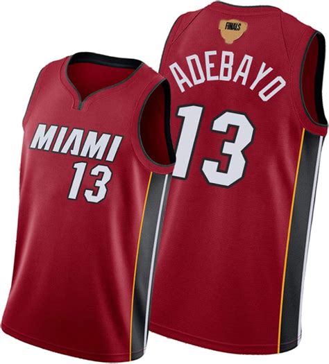Ojn Bam Adebayo Jersey Miami Heat Jersey 13 Jersey 2020 Finals