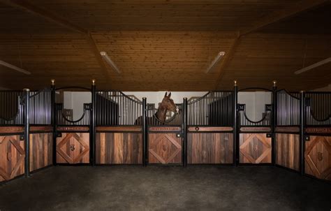 Internal Stables Monarch Equestrian Horse Stables And Equine Equipment