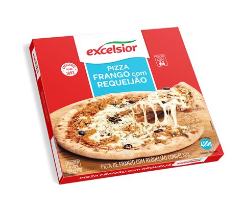 Pizza Frango Com Requeij O G Excelsior Alimentos Todo Dia Tem Um Sabor Excelente