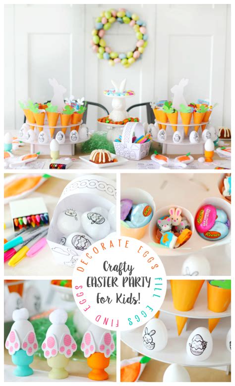 Crafty Easter Party For Kids Diy Easter Baskets And Eggs Gluesticks Blog