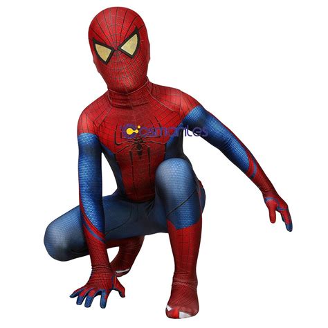 Kids Spider Man Cosplay Suit The Amazing Spider Man Cosplay Costume