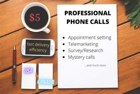 Make Professional Phone Calls For You By Mizroyalty Fiverr