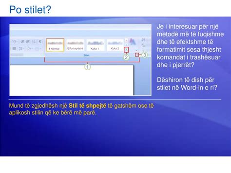 Ppt Trajnimi I Microsoft Office Word 2007 Powerpoint Presentation