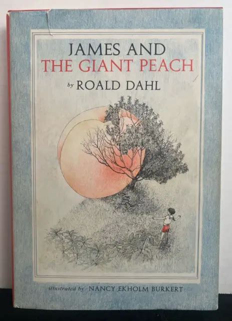 James And The Giant Peach Roald Dahl 1961 1st Edition Hardcover Scarce
