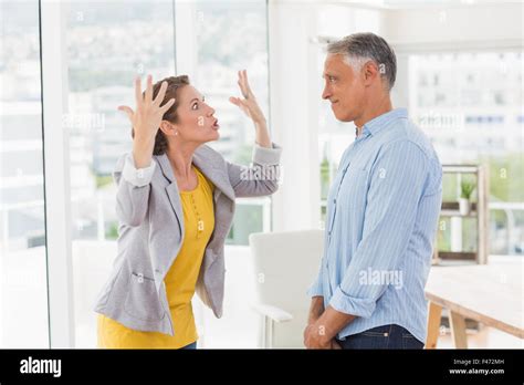 Creative Business People Having A Disagreement Stock Photo Alamy