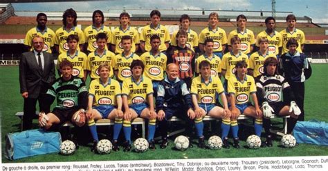 FOOTBALL RETRO: Sochaux ﻿1988-89