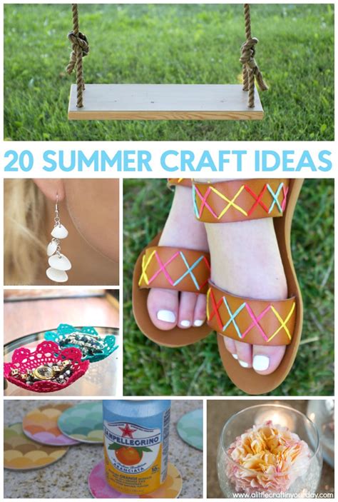 Beat The Heat With These Summer Crafts A Little Craft In Your Day