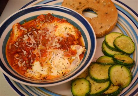 Gourmet My Way Eggs Poached In Tomato Sauce