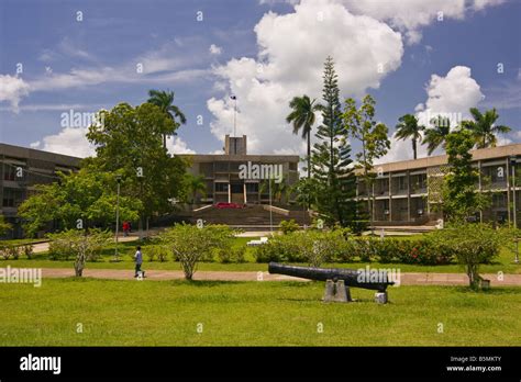 Belmopan Belize Government Buildings In The National Capital City Of