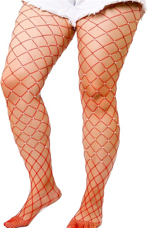 Amazon Com Akiido High Waist Tights Fishnet Stockings Thigh High Stockings Pantyhose Clothing