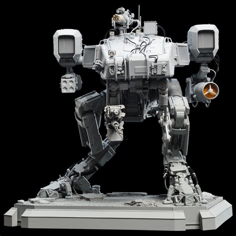 Statue News Weta Moose Attack Robot From Chappie Resin Kit