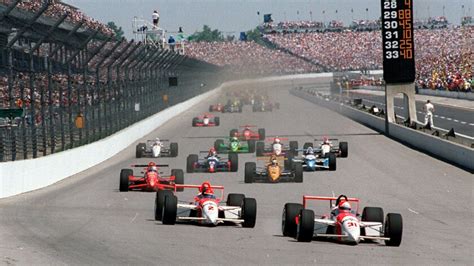 The Start Of The Indianapolis 500 Is Unique Thrilling And Dangerous